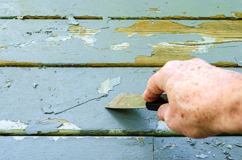 Porch Paint Stripping